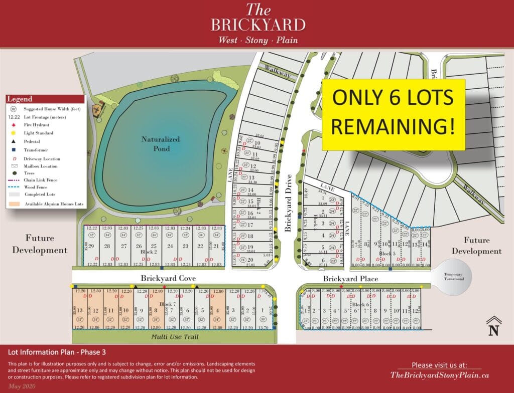 Brickyard Premier Homes for Sale in Stony Plain Alquinn