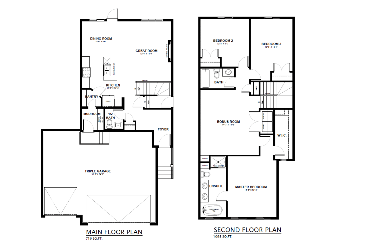 1918 Westerra Lane Blacklines
