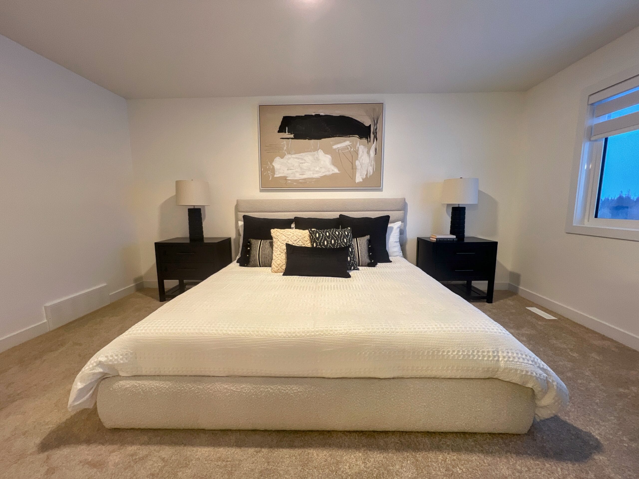 Primary Bedroom Alquinn Homes Easton Showhome