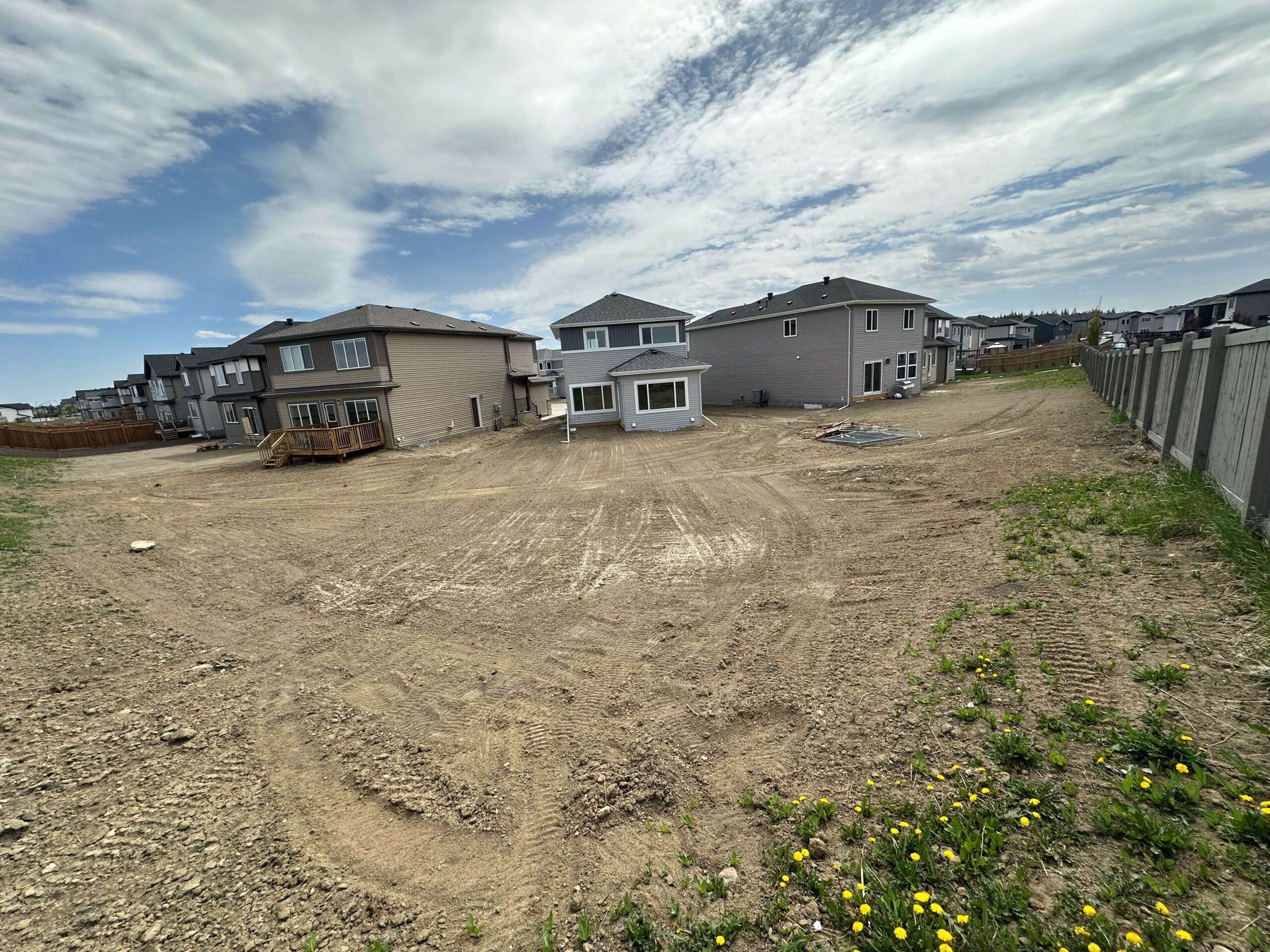 back yard of spruce grove home for sale spruce grove home backyard 189 caledon