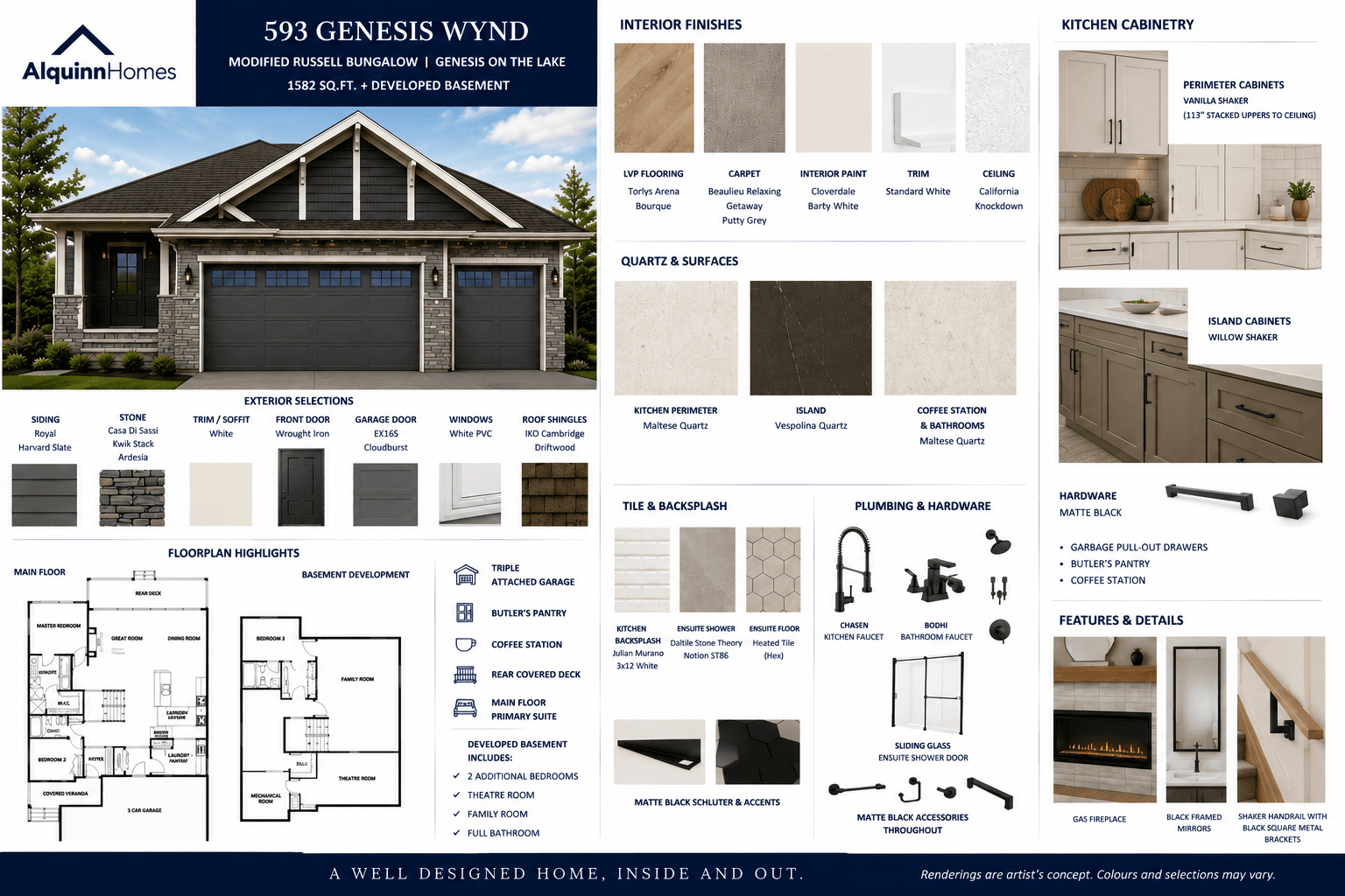 593 Genesis Wynd – Mood board