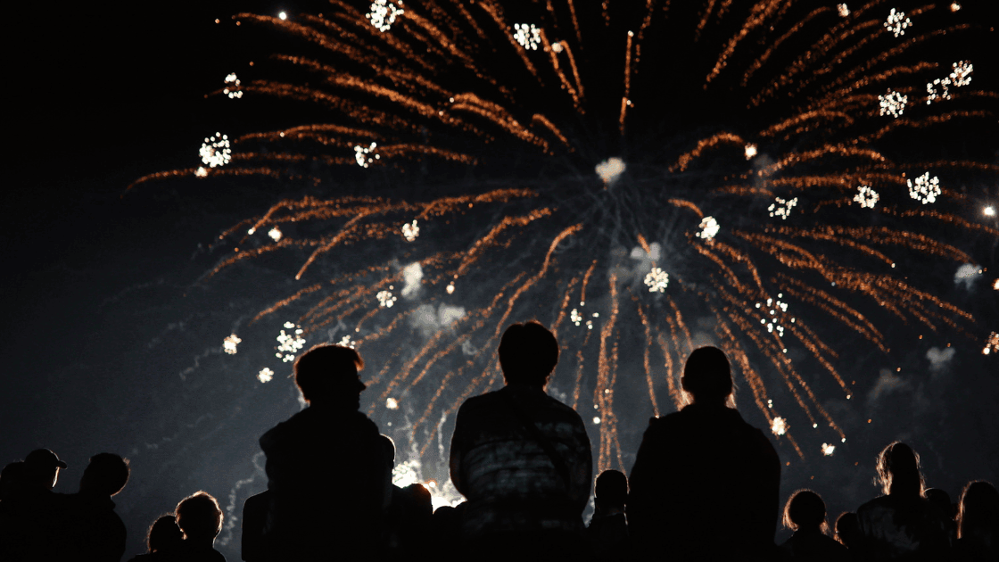 Canada Day Event with fireworks in Spruce Grove
